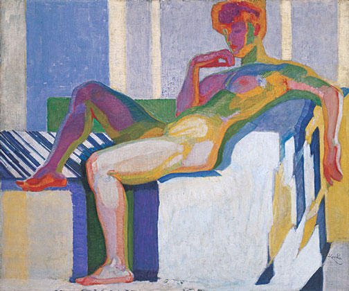 Planes By Colors (great Nude) — František Kupka