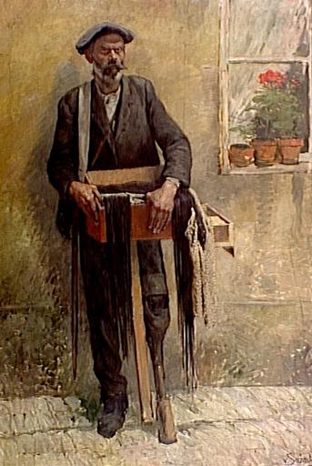 Marchand À La Jambe De Bois Hausierer (titre Attribué) — Lothar Von Seebach