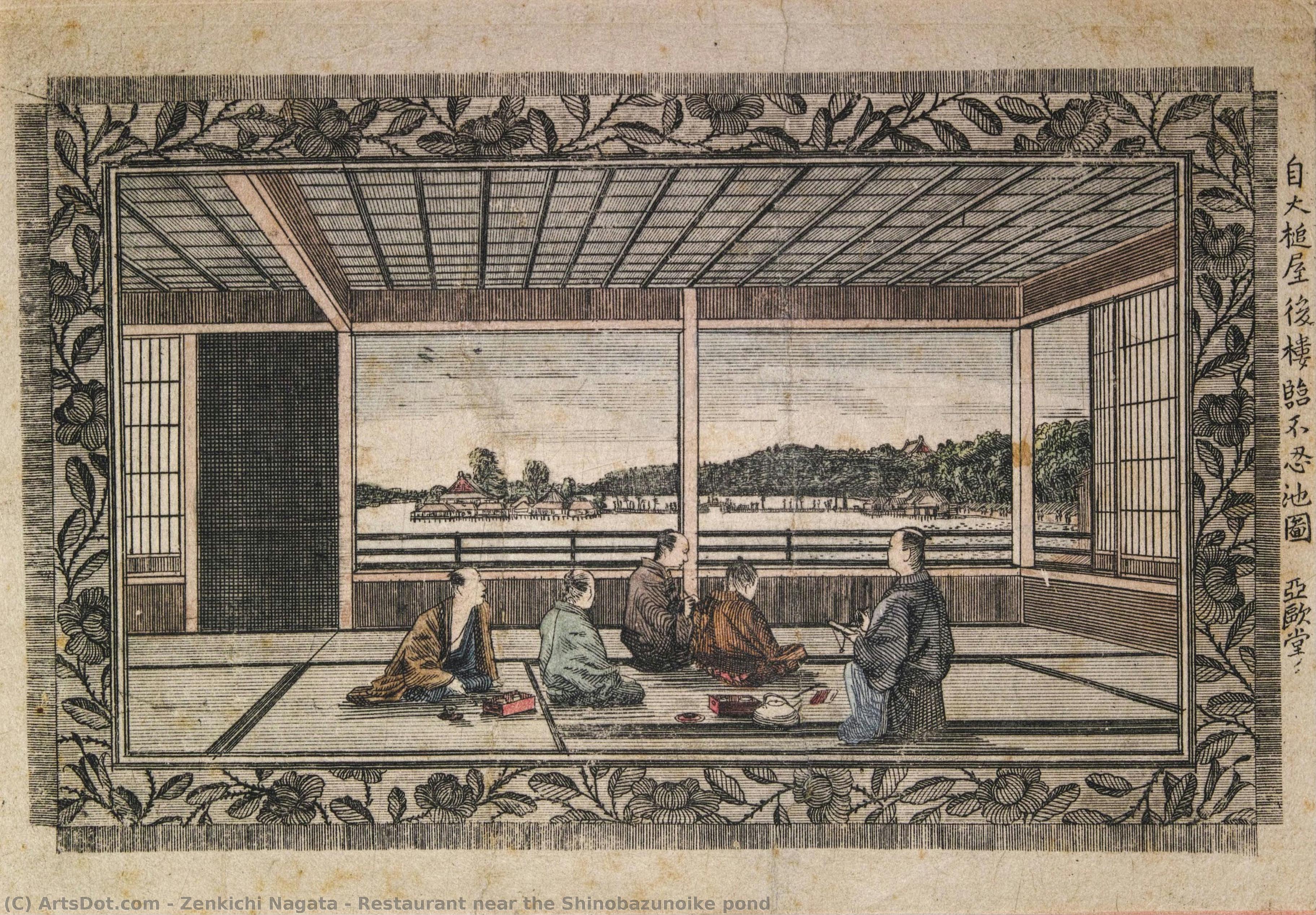 Restaurant Near The Shinobazunoike Pond — Zenkichi Nagata