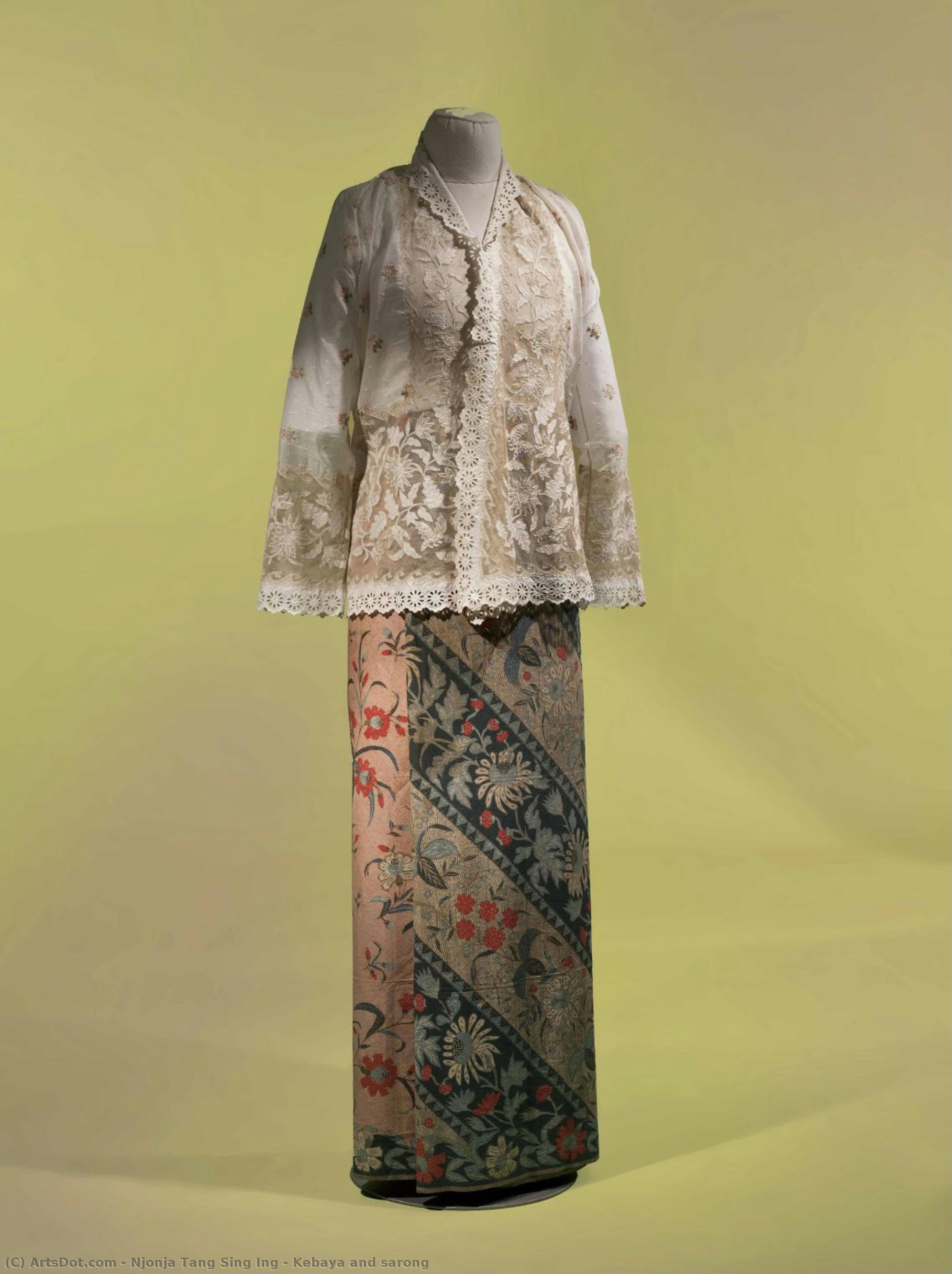 Kebaya And Sarong — Njonja Tang Sing Ing