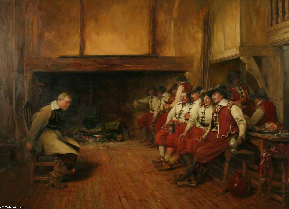 In The Camp Of The Amalekites — Walter Dendy Sadler