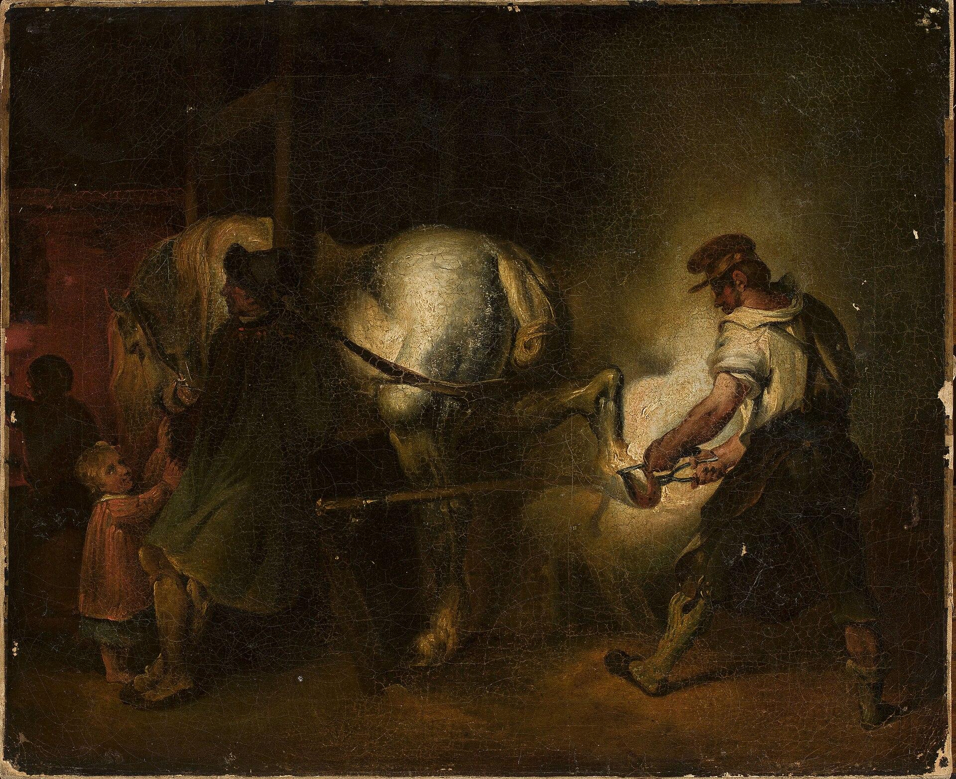 Flemish Farrier — Léon Cogniet