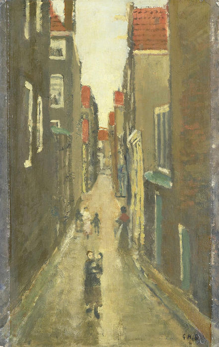 Neighborhood In The Jordaan, Amsterdam — George Heidrik Breitner