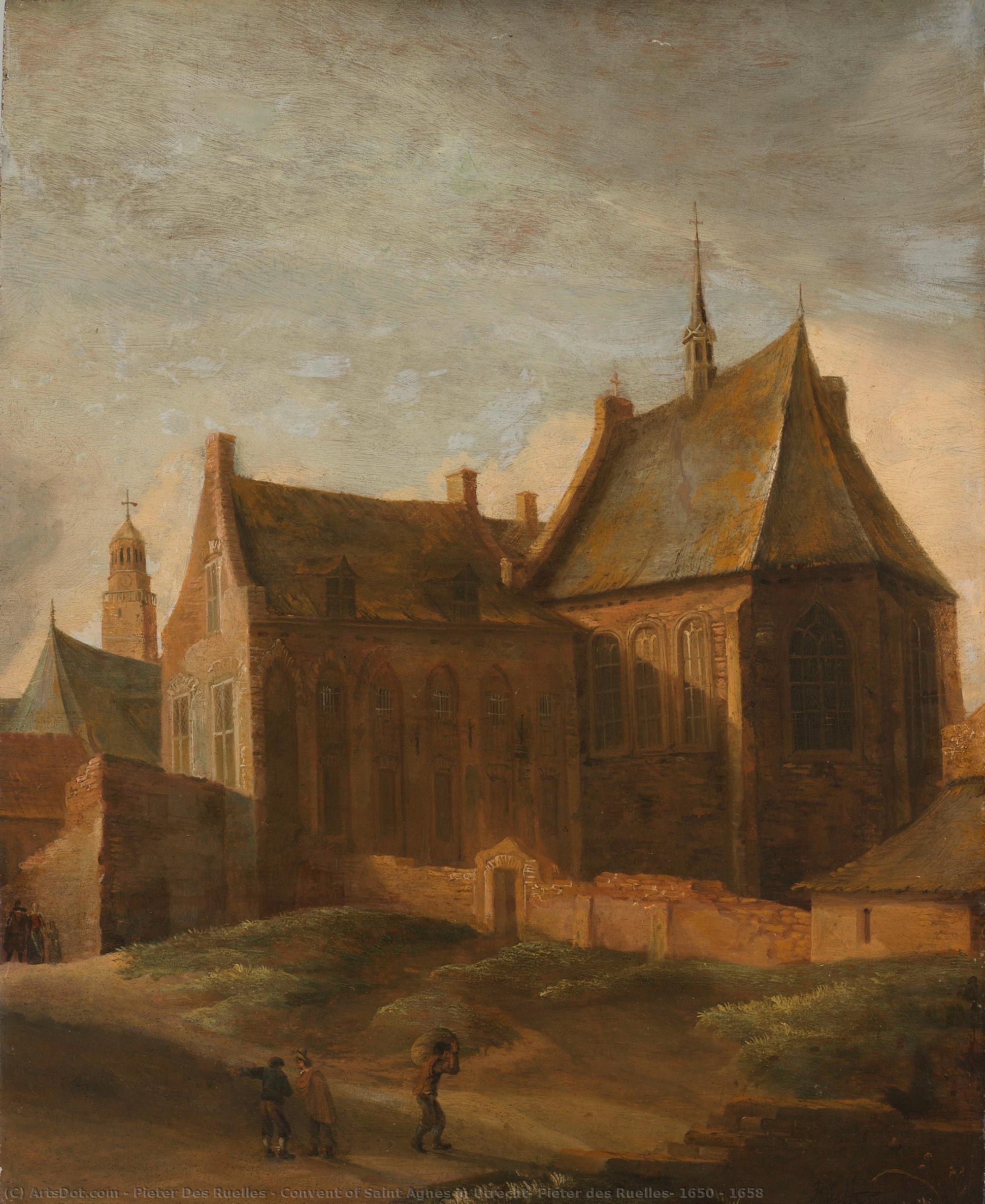 Convent Of Saint Agnes In Utrecht, Pieter Des Ruelles, 1650 - 1658 — Pieter Des Ruelles