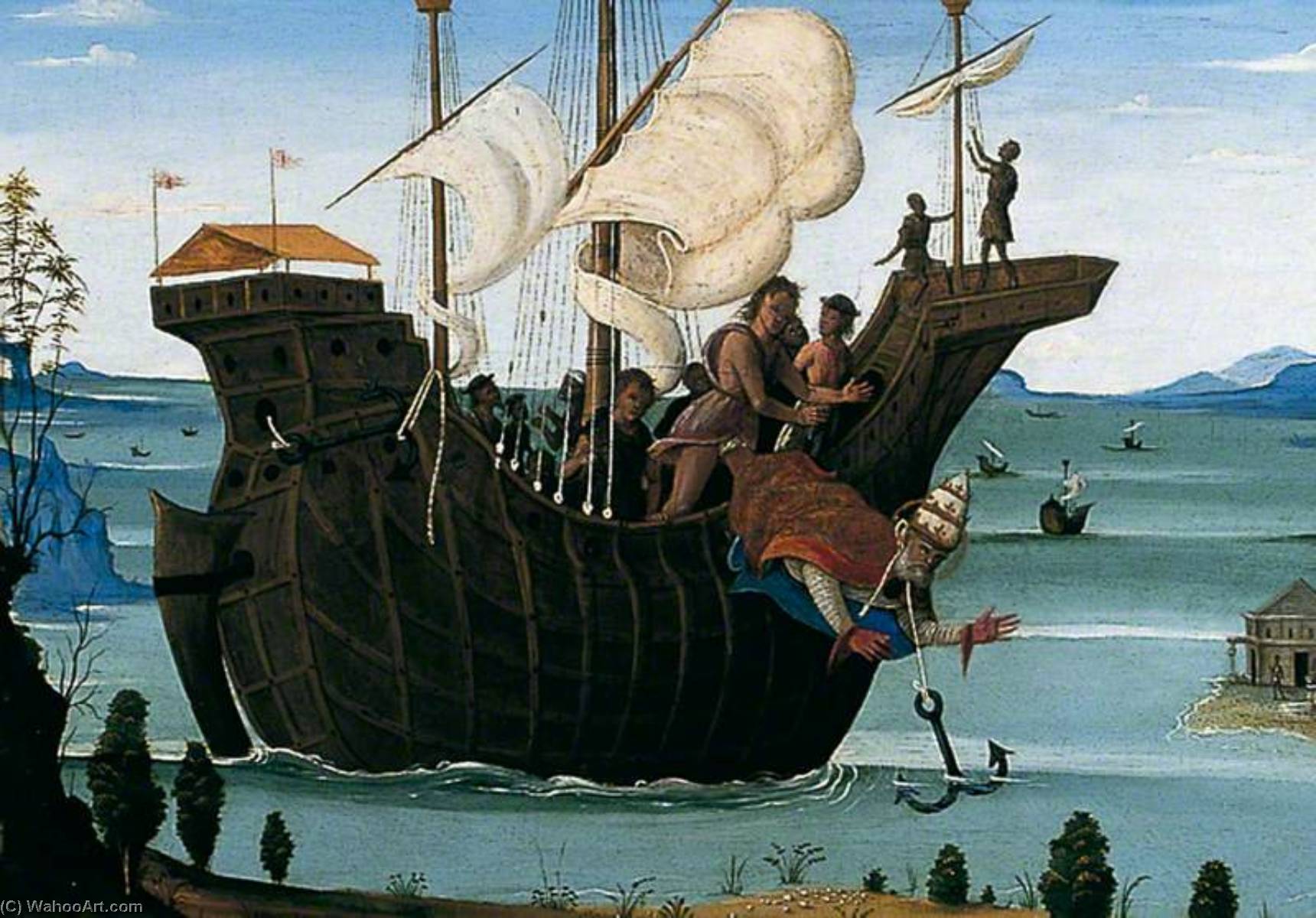 The Martyrdom Of St Clement — Bernardino Fungai
