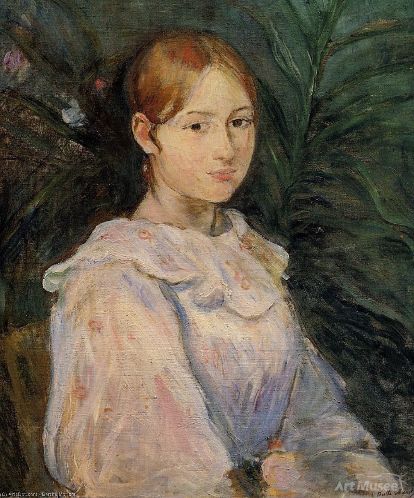 Bust Of Alice Gamby — Berthe Morisot