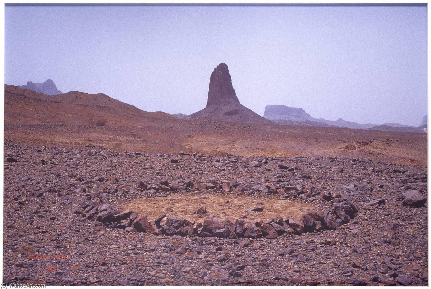 Sahara Circle — Richard Long