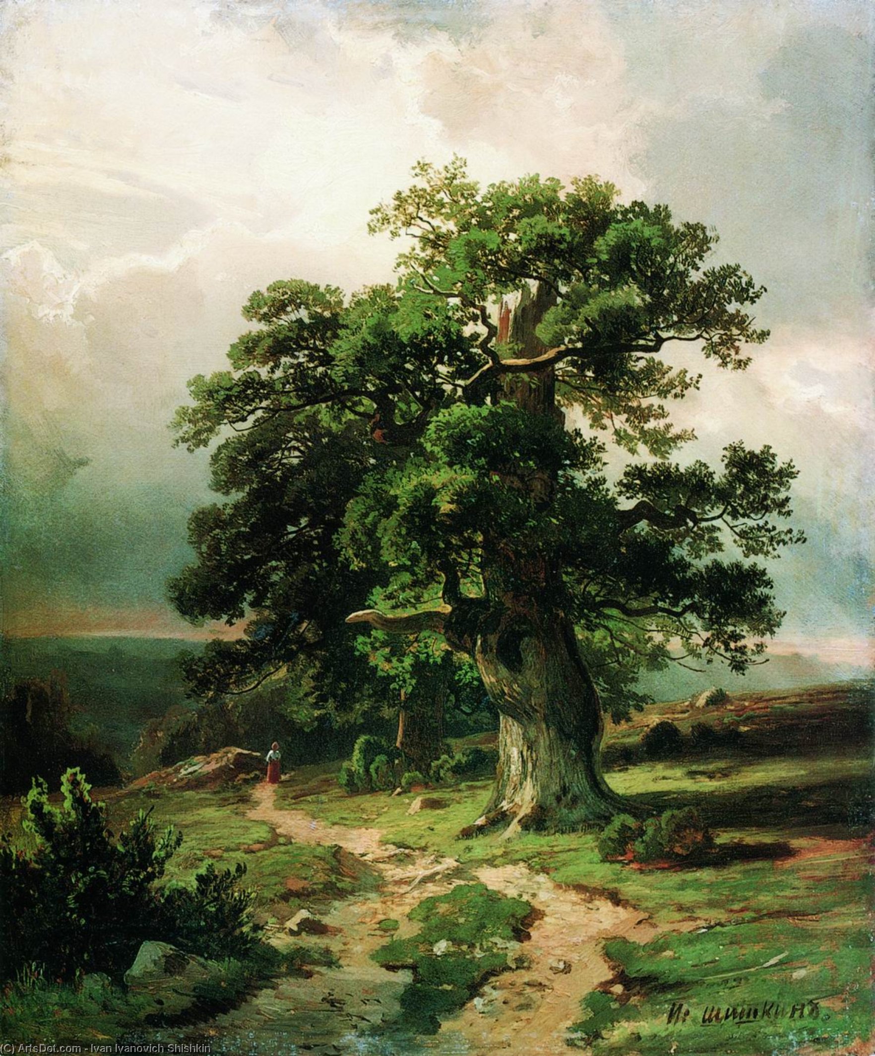 Oak — Ivan Ivanovich Shishkin