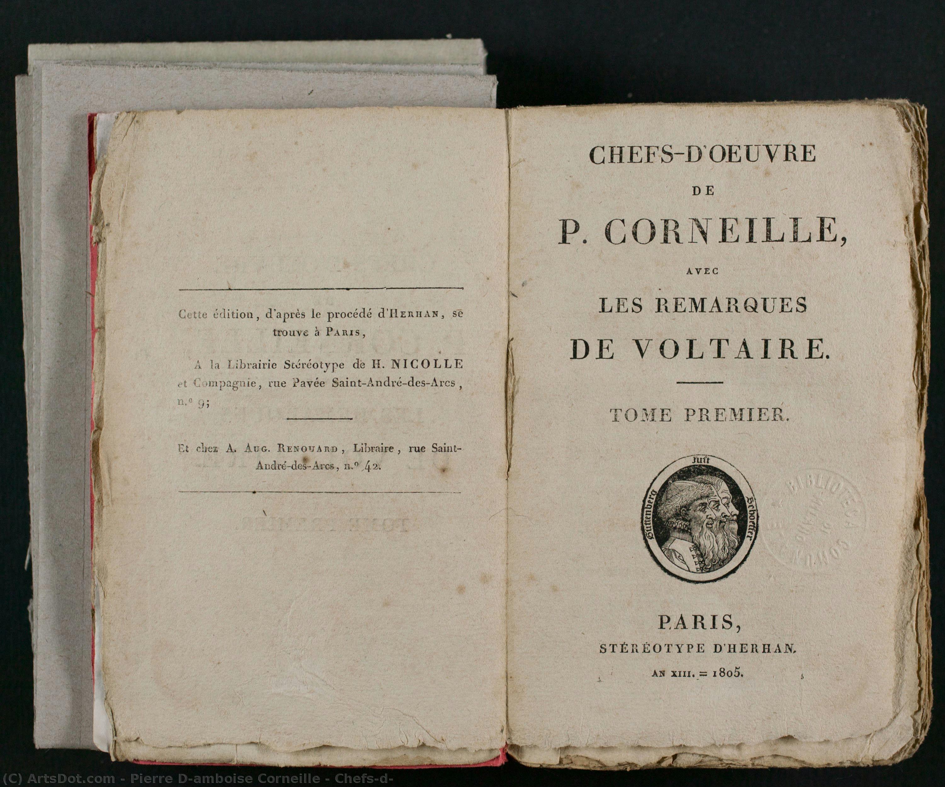 Chefs-d — Pierre D'amboise Corneille