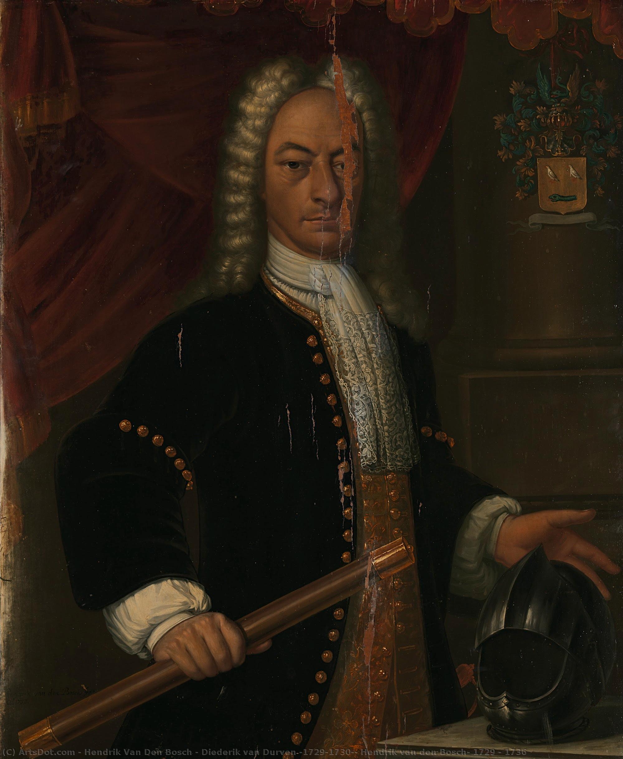 Diederik Van Durven (1729-1730), Hendrik Van Den Bosch, 1729 - 1736 — Hendrik Van Den Bosch