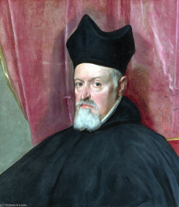 Porträt Des Erzbischofs Fernando De Valdés — Diego Rodríguez De Silva Y Velázquez