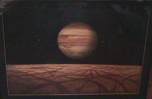 Jupiter As Seen From It's Moon Europa — Chesley Bonestell