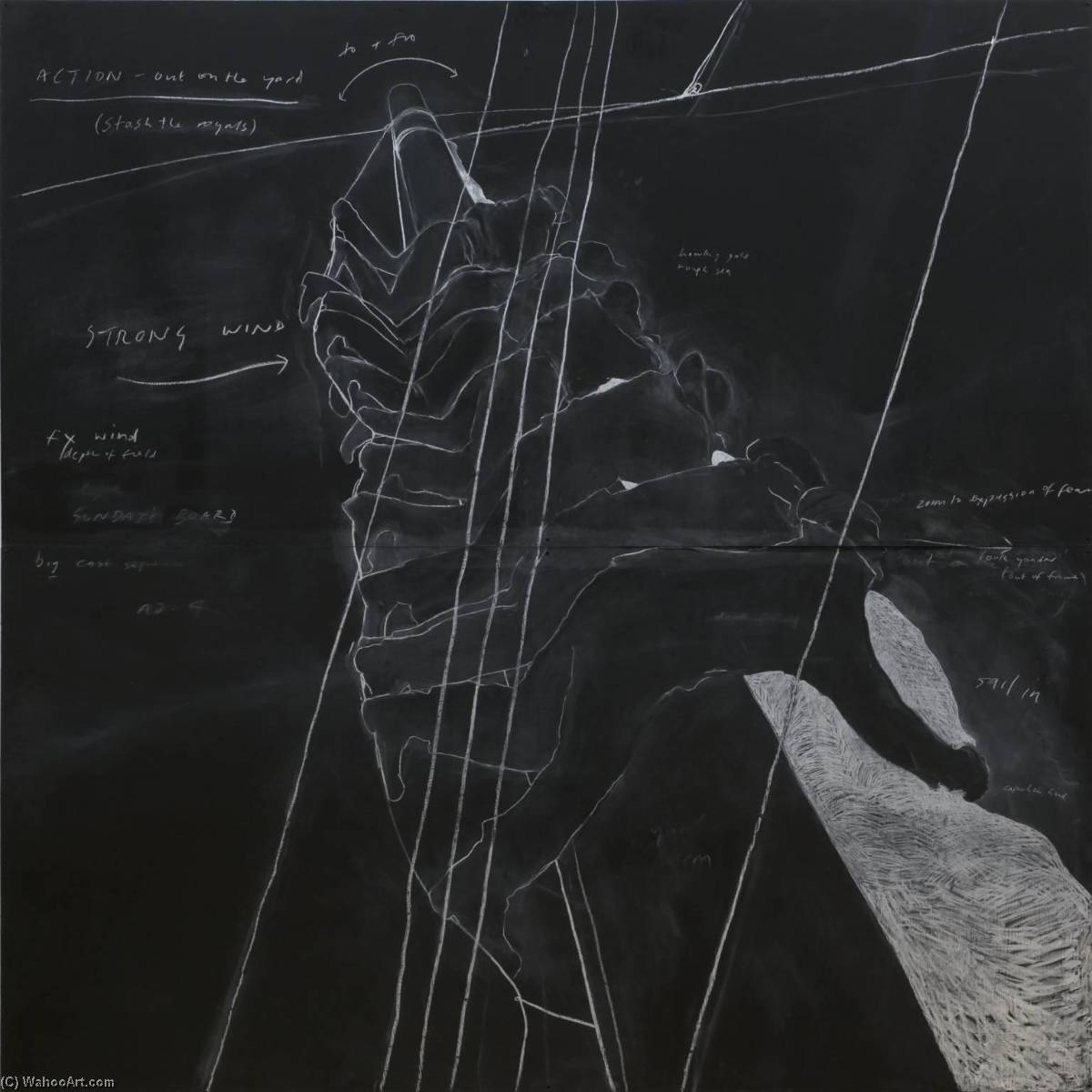 The Roaring Forties Seven Boards In Seven Days — Tacita Dean
