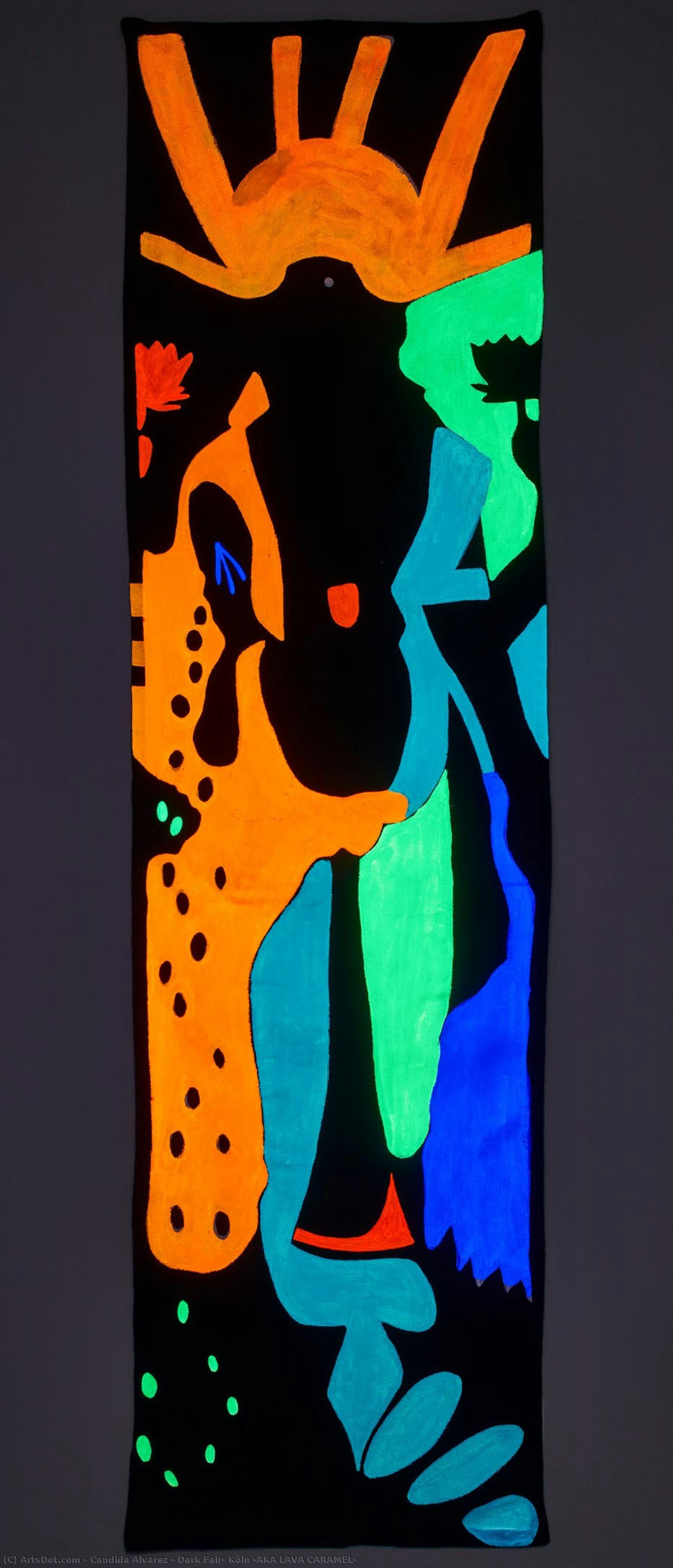 Dark Fair, Köln (aka Lava Caramel) — Candida Alvarez