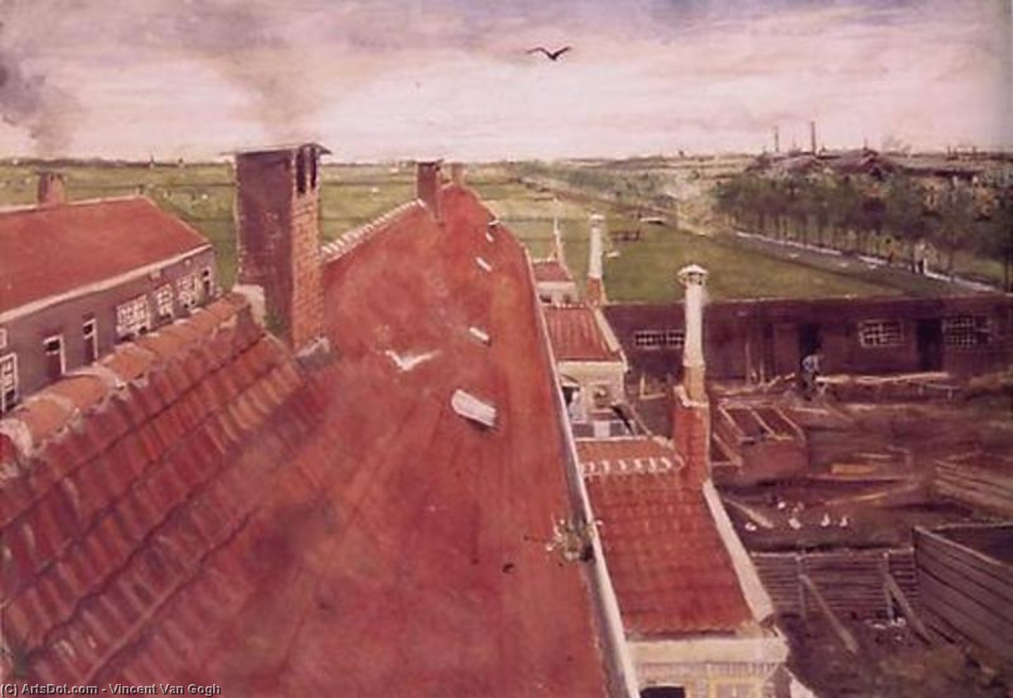 Rooftops — Vincent Van Gog