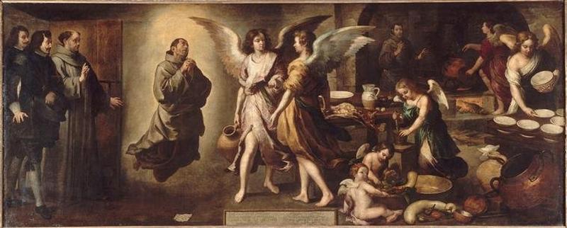 La Cuisine Des Anges — バルトロメ・エステバン・ムリーリョ