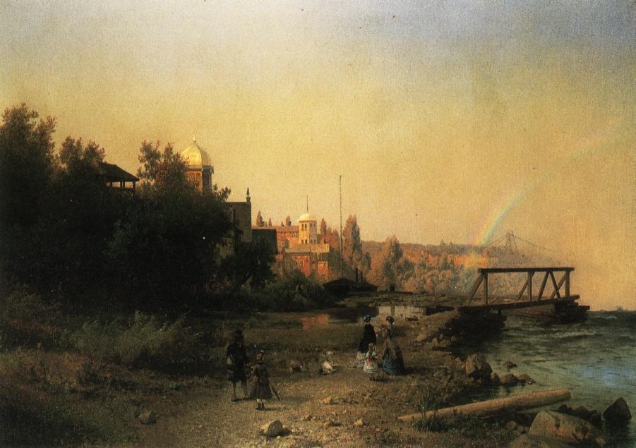 Niagara From The Museum, The Brink Of The Horseshoe — Herman Herzog