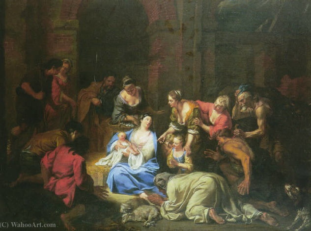 The Adoration Of The Shepherds — Jacques Van Schuppen