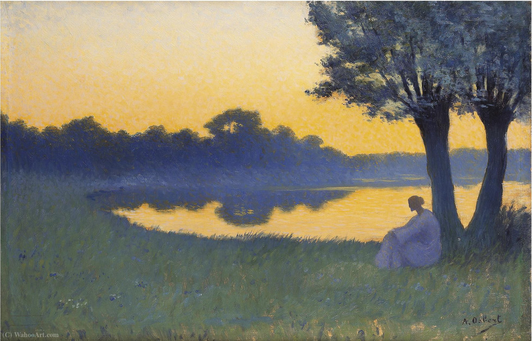 At Sunset — Alphonse Osbert