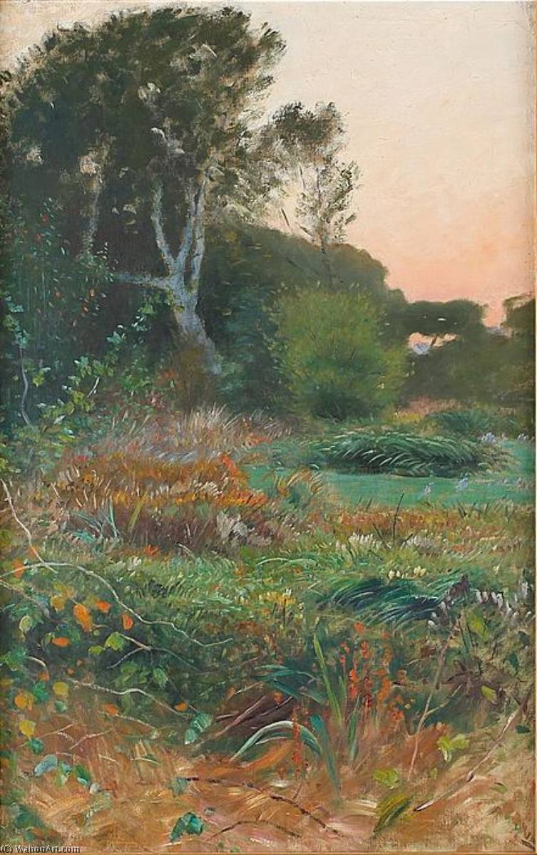 Evening Landscape — Wilhelm Von Gegerfelt
