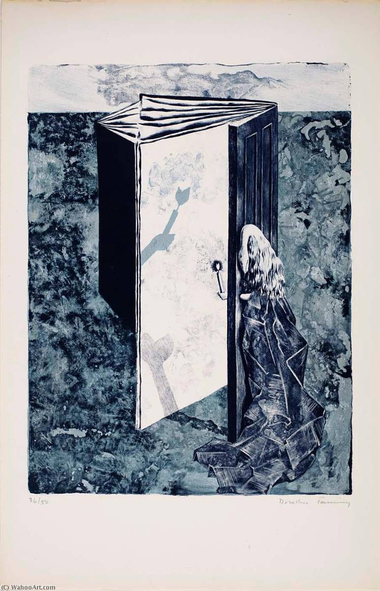 Premier Peril, From The Portfolio Les 7 Perils Spectraux — Dorothea Tanning