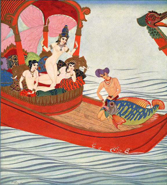 The Pearl Of The Fish — Edmund Dulac