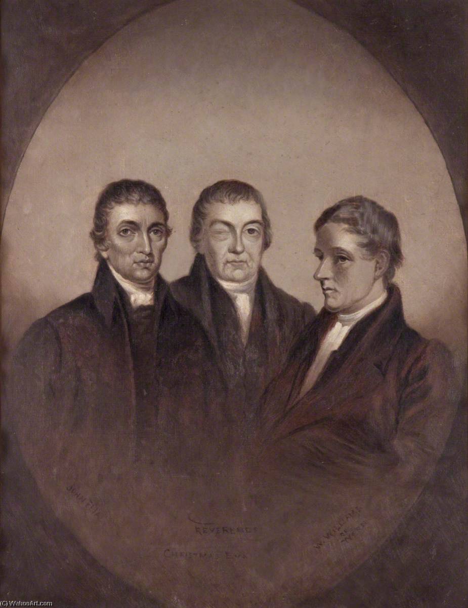 Reverend John Elias, Reverend Christmas Evans And Reverend W. Williams Of Wern — Ap Caledfryn
