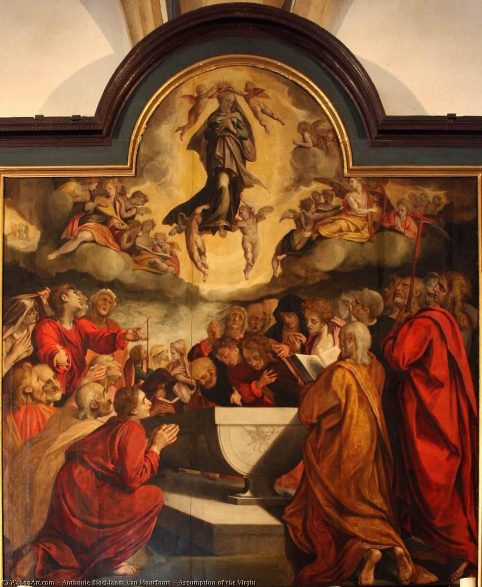 Assumption Of The Virgin — Anthonie Blocklandt Van Montfoort