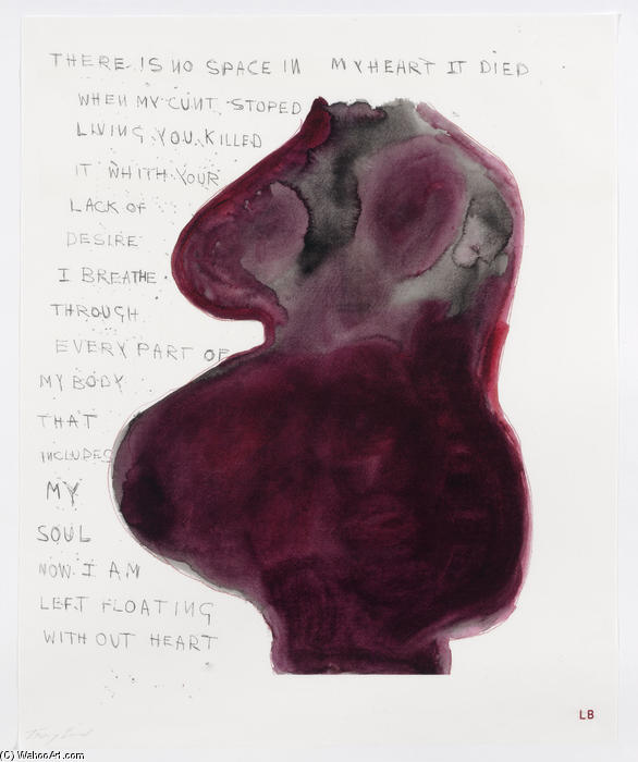When My Cunt Stopped Living — Louise Joséphine Bourgeois