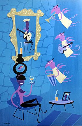 Lords Melody Widow — Josh Agle (shag)