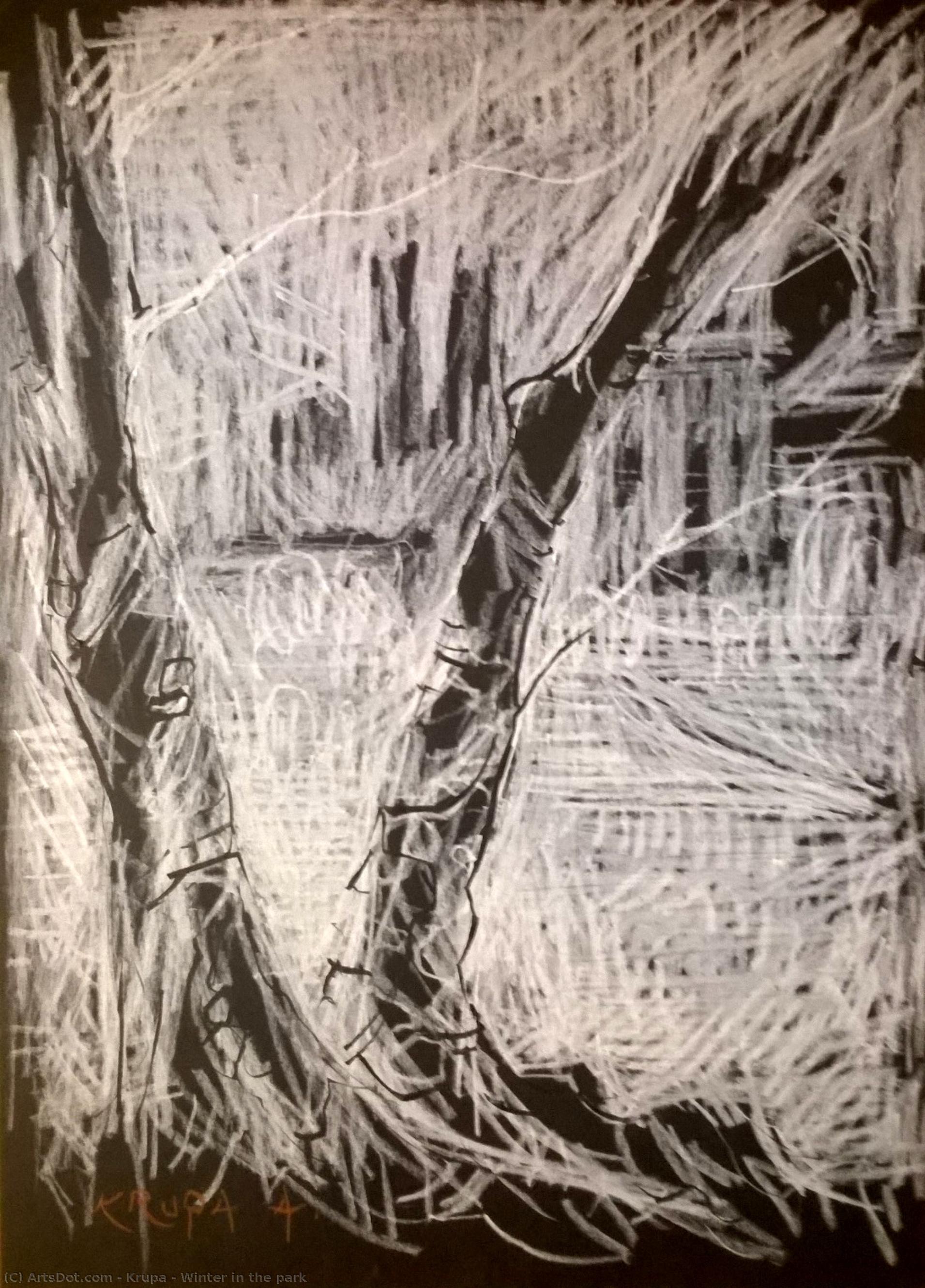 Winter In The Park — Alfred Freddy Krupa