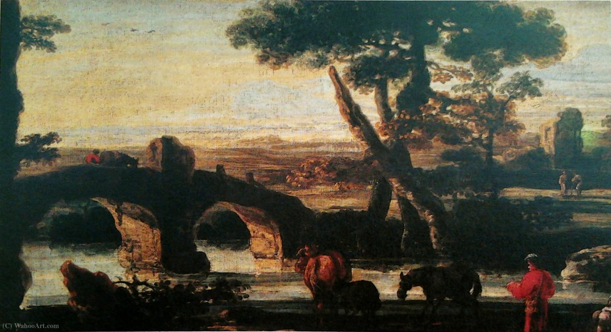 Landscape With Ruins. — Jan De Momper