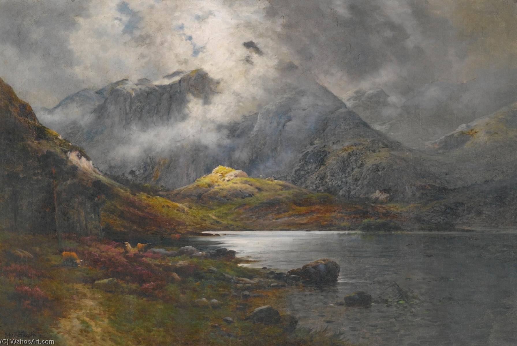 The Hills Of Glencoe — Alfred Fontville De Breanski