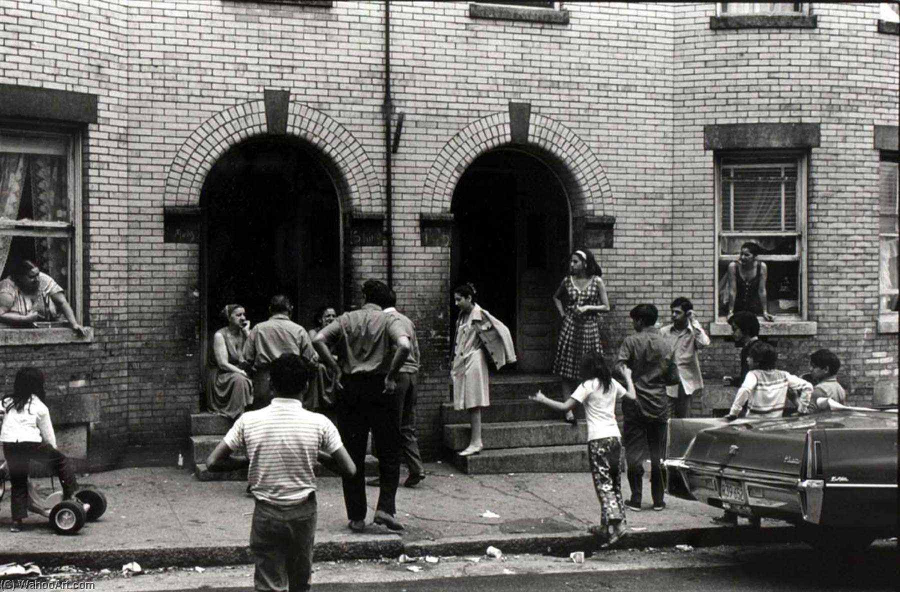 Untitled (street Scene) — Benjamin Lifson