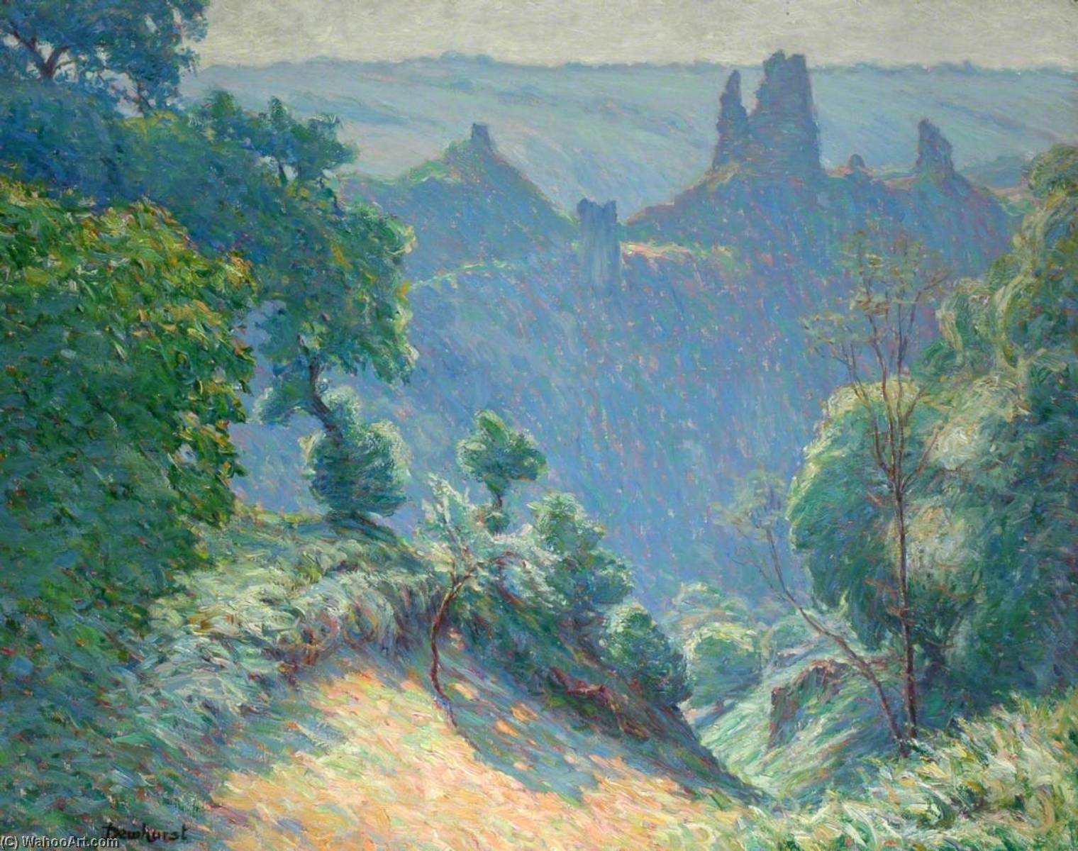 An Ancient Stronghold In France — Wynford Dewhurst