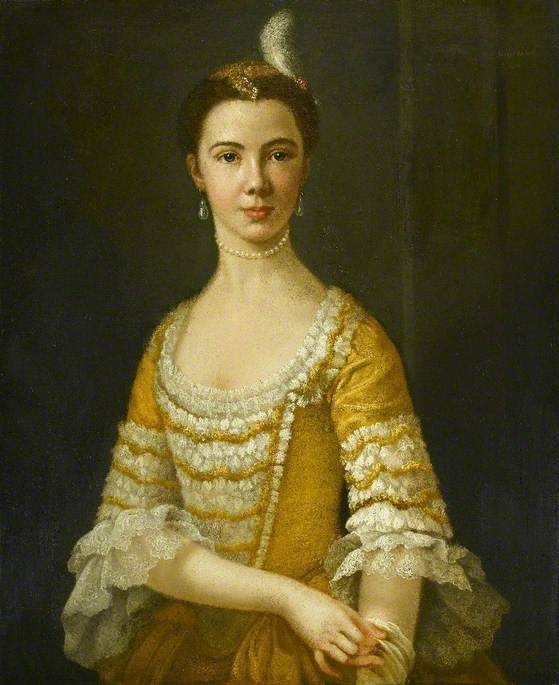 Mary Russell (d.1813), Daughter Of Colonel Charles Russell — George Paul Chalmers