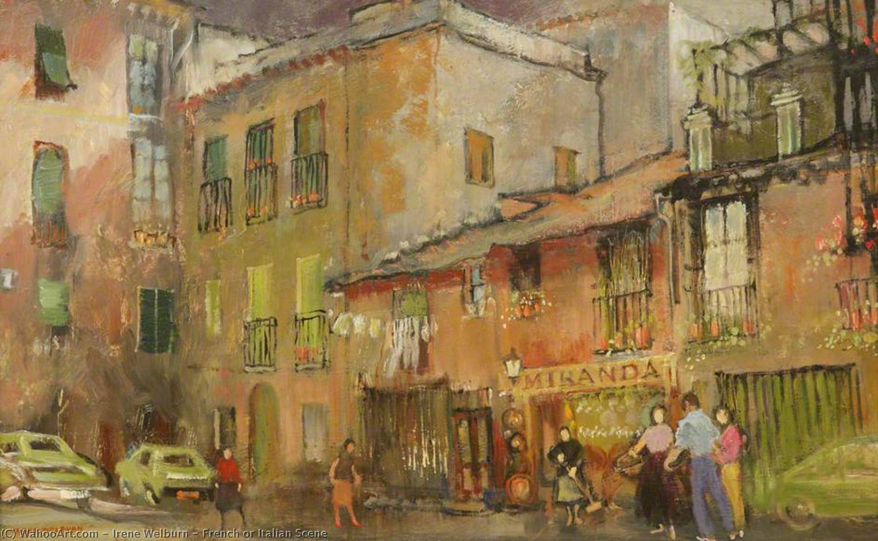 French Or Italian Scene — Irene Welburn