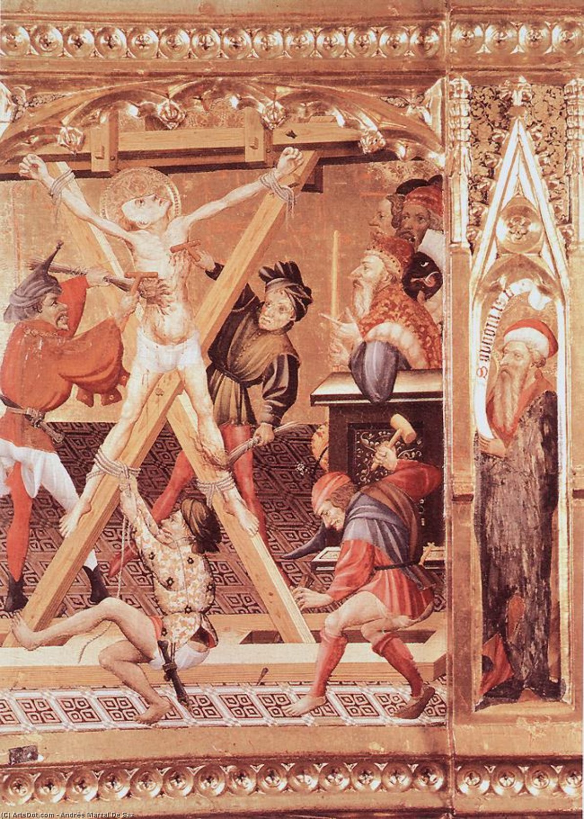 Retable Of St George (detail) — Andrés Marzal De Sax