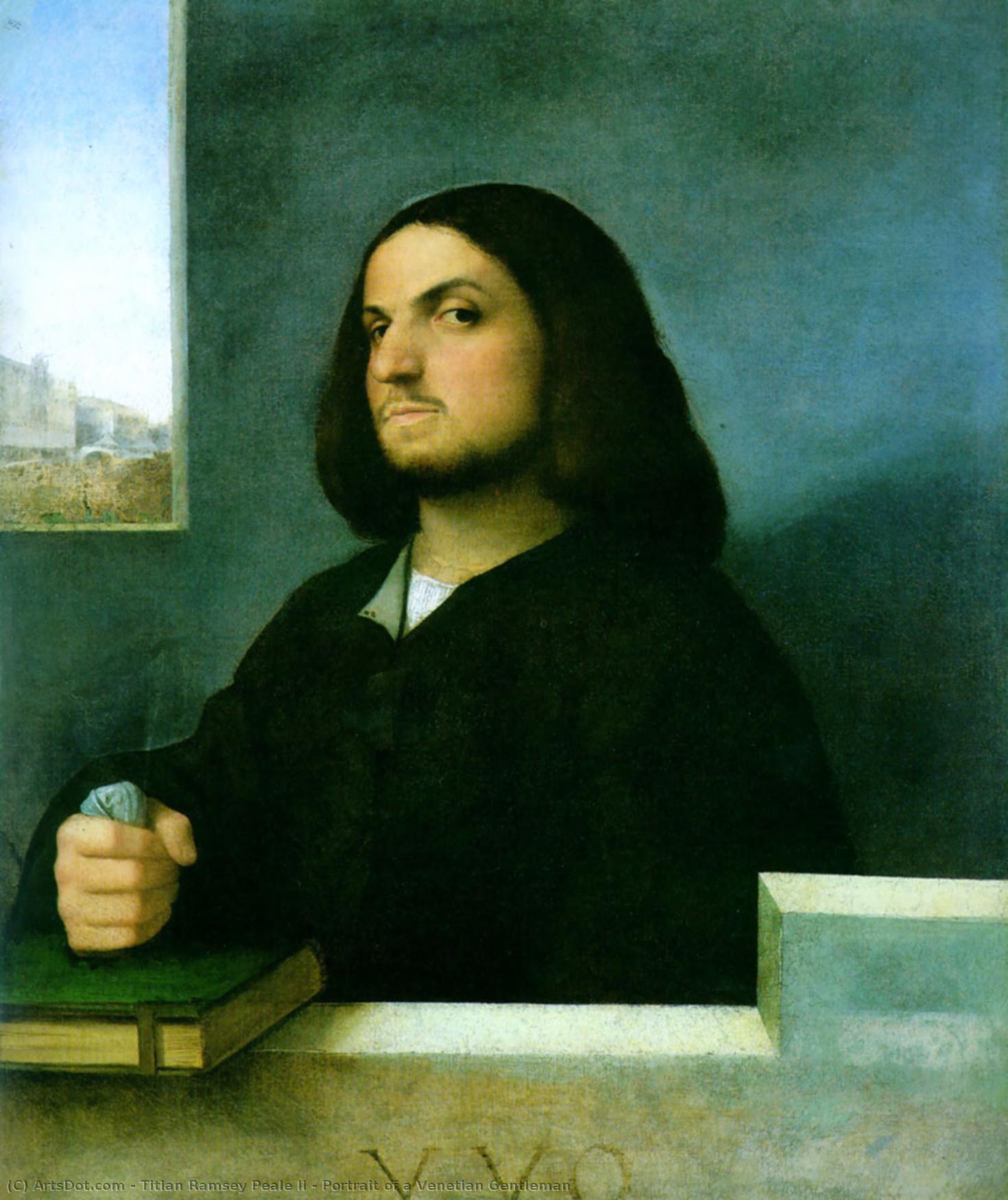 Портрет Венского Дворянина — Titian Ramsay Peale Ii