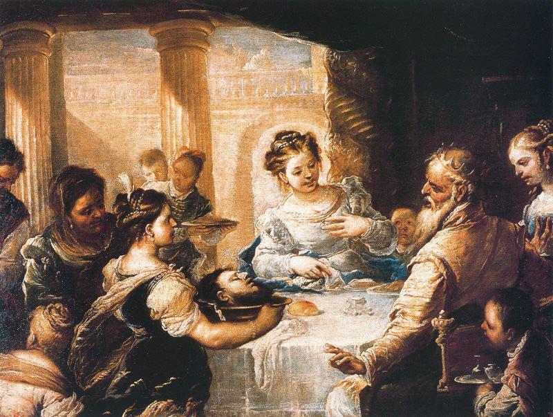 The Feast Of Herod — Luca Giordano