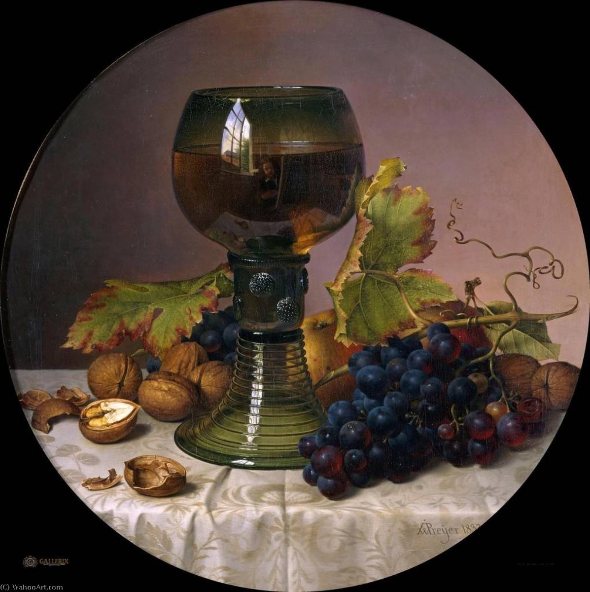 Fruit Still Life — Johann Wilhelm Preyer