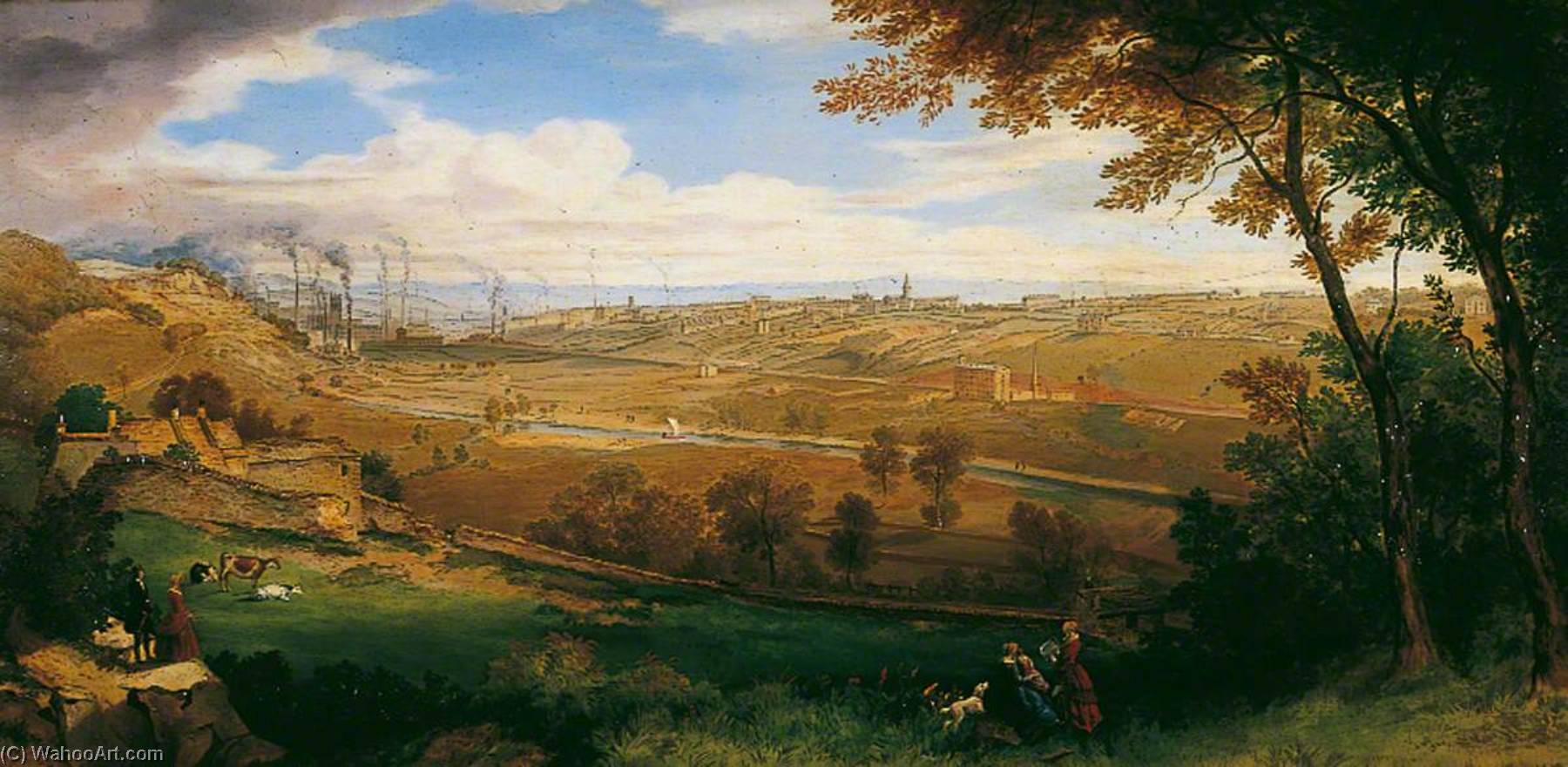 View Of Bradford — William Cowen
