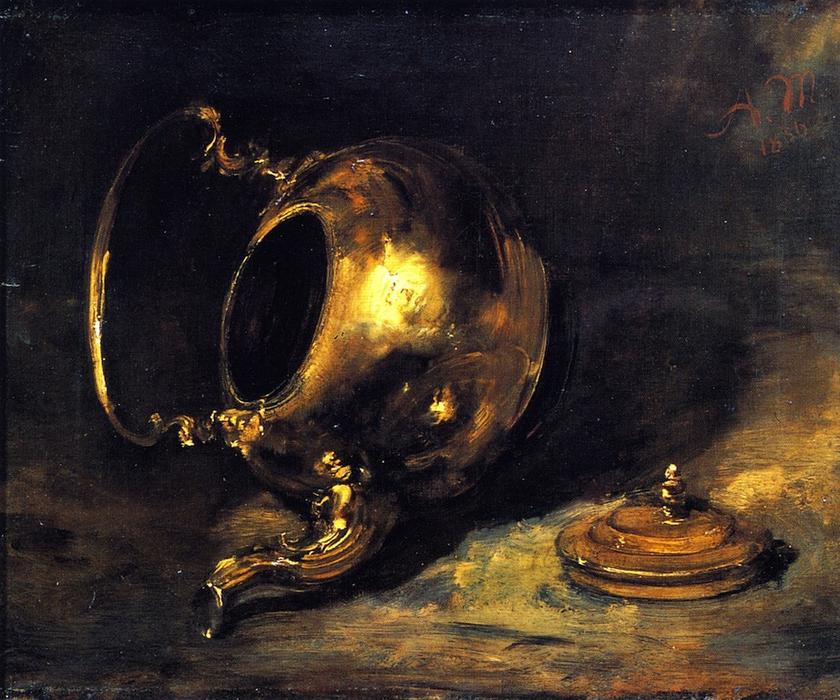 Upturned Kettle — Adolph Von Menzel