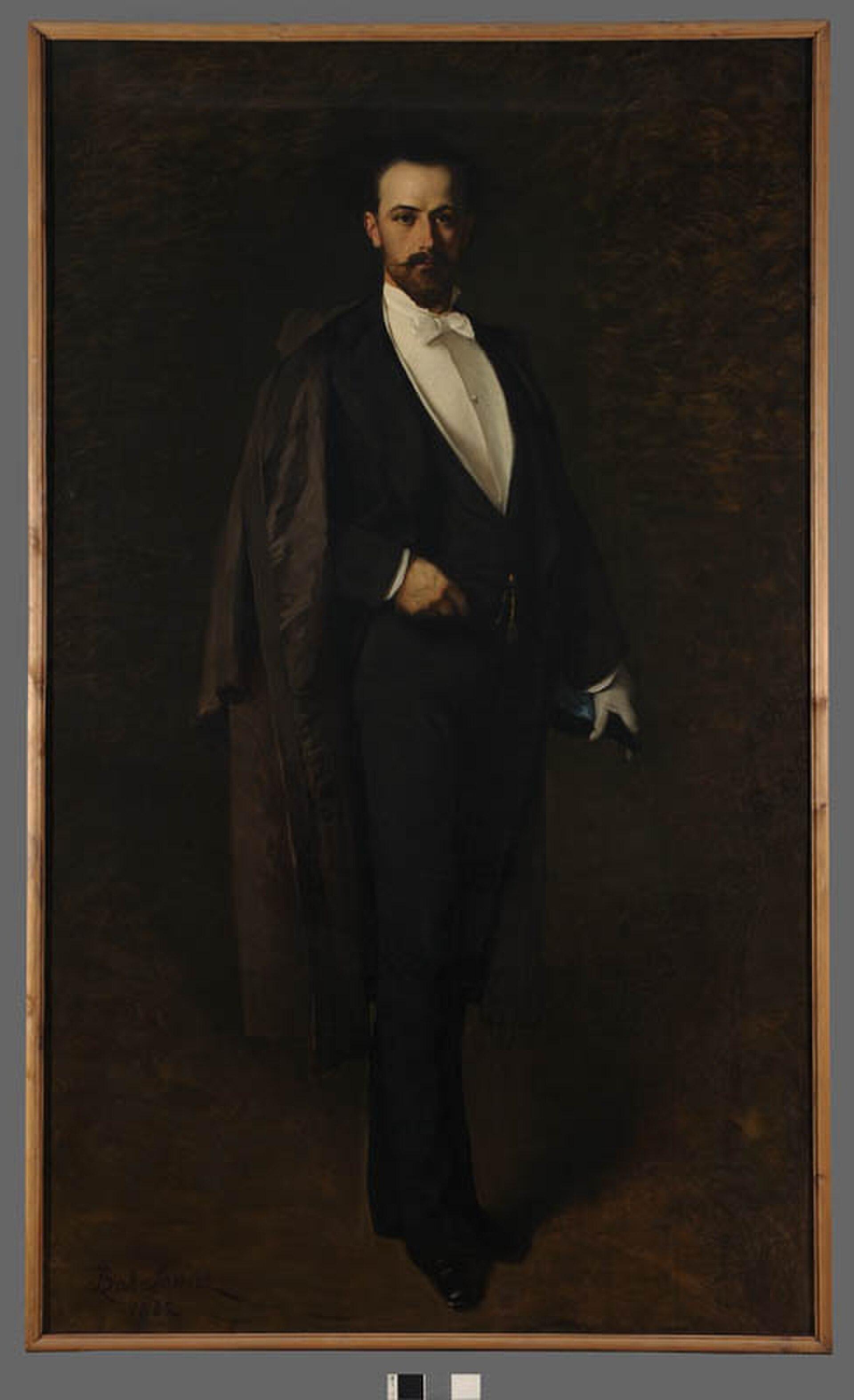 Portrait Of Bronisław Amszyński — Ladislaus Bakalowicz