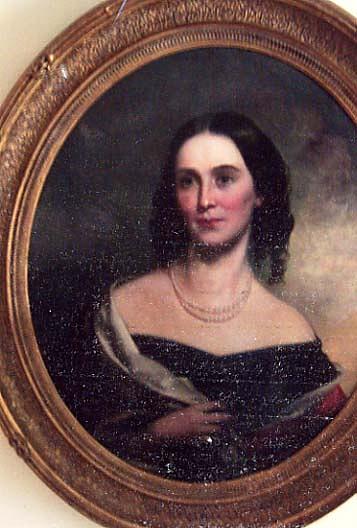Julia Jayne Trumbull (mrs. Lyman Trumbull), (painting) — Manuel Joachim De Franca