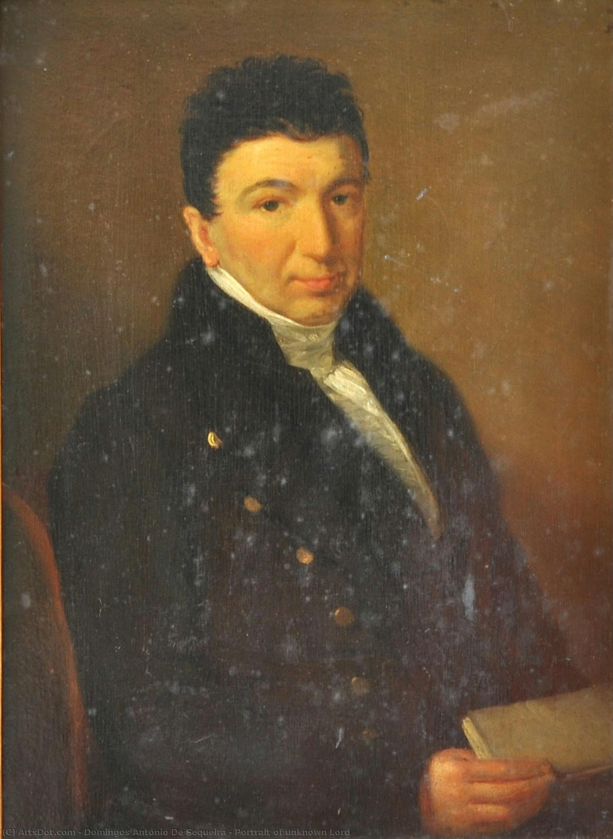 Portrait Of Unknown Lord — Domingos António De Sequeira