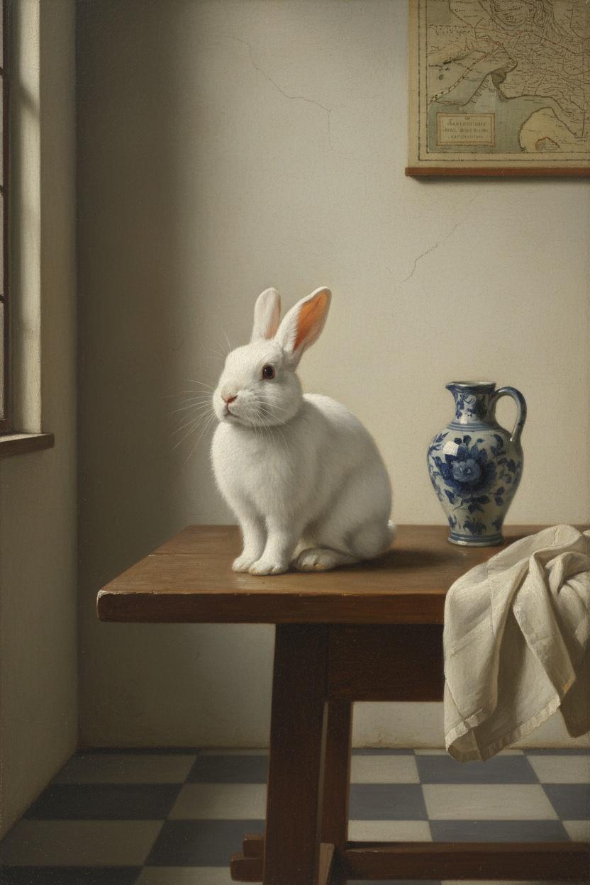 Luminous Stillness: An Allegory Of Porcelain And Alabaster — Jacques Villedieu