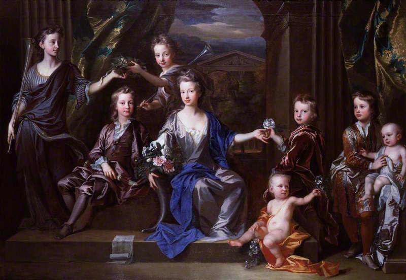 The Children Of John Taylor Of Bifrons Park — Johann Closterman