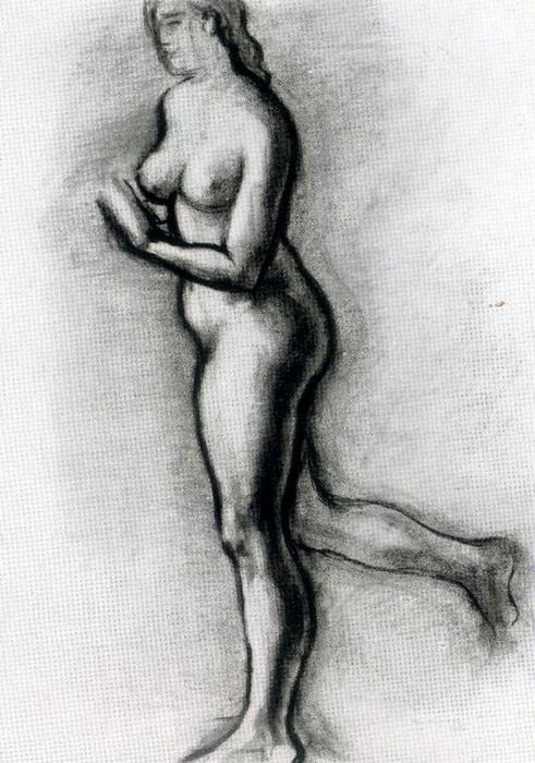 Study For The Creation Of Eve — Josep Mompou Dencausse