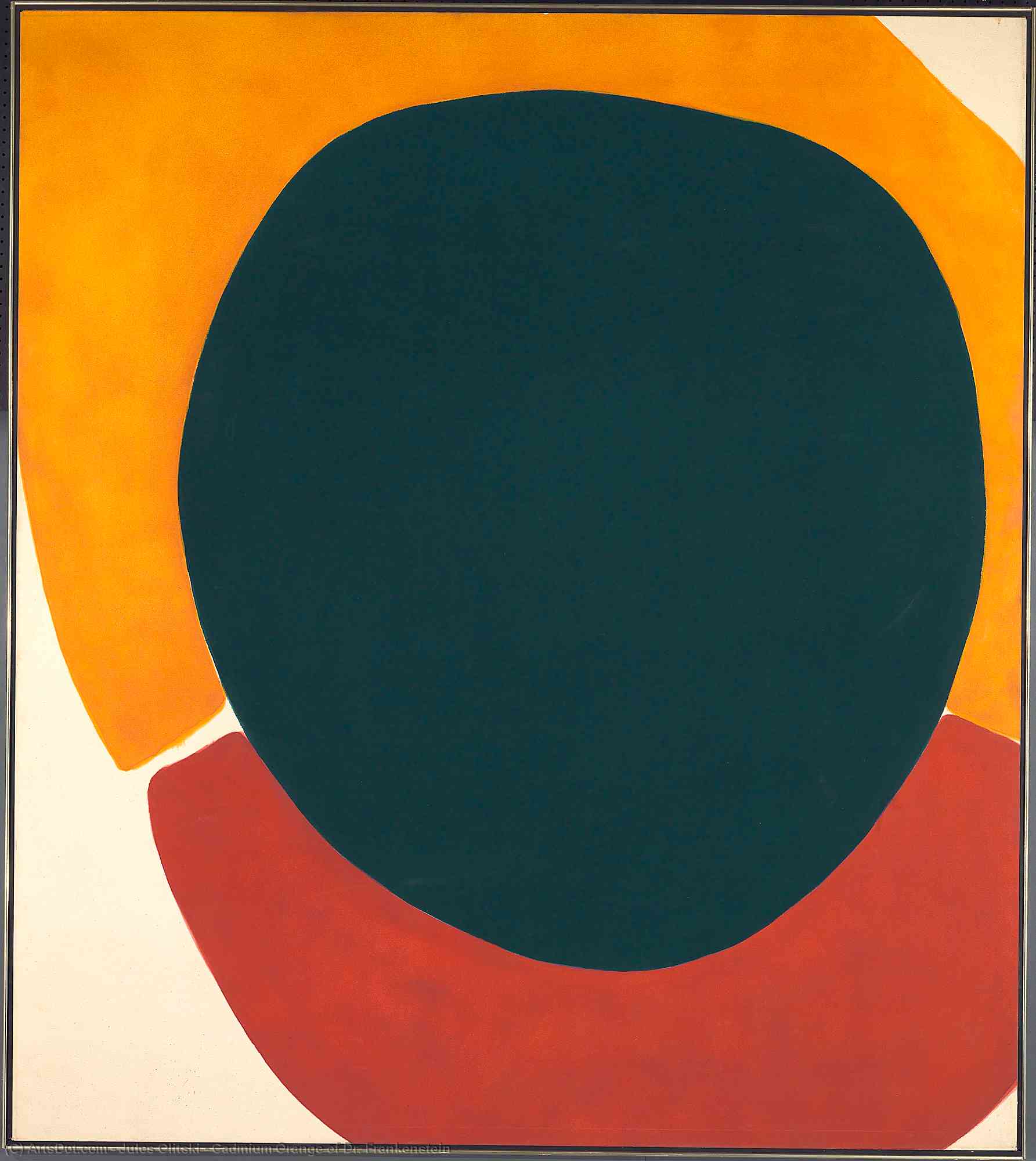 Cadmium Orange Of Dr. Frankenstein — Jules Olitski